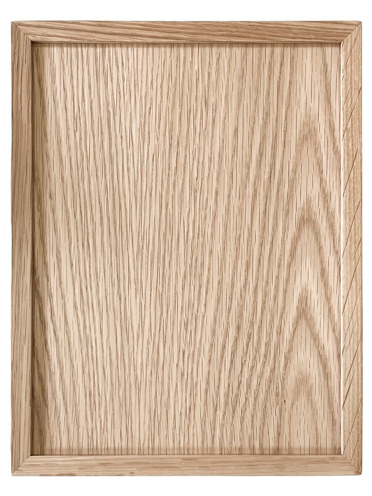 Premium White Oak Geometric Door